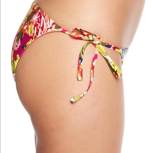 Lucky Desert print-medium side tie bikini bottom - Picture 3 of 4